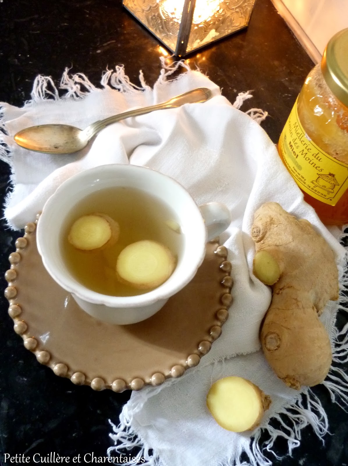 Petite Cuillère et Charentaises: Ginger Tea {Infusion au Gingembre}