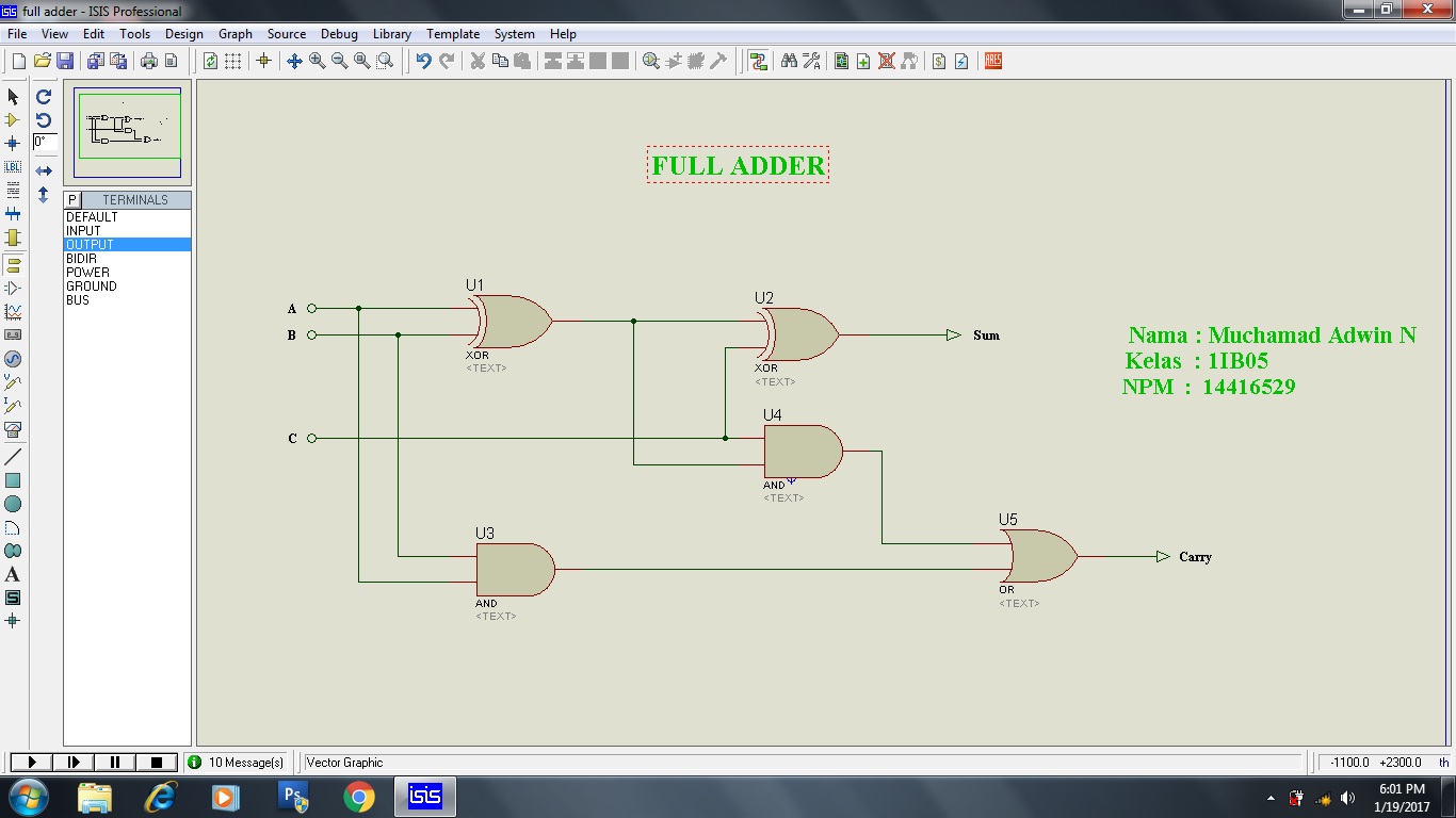 Muchamad Adwin Nurahman LangkahLangkah Membuat Rangkaian