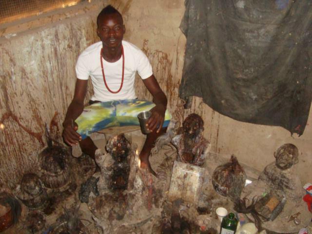 PHOTOS: Boy Flaunts Pictures of Foreign Currencies And Those Of Him Inside A Shrine On Facebook, Calls It Bastard Money 2