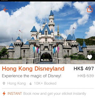 Coupon hong kong disneyland