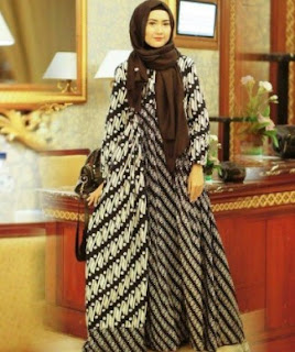 Model Baju Gamis Batik Kombinasi Blazer 17 Model Desain Blazer Batik Terbaru Lengan Panjang Dan Tanpa Lengan / Rompi