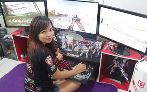 Penerapan Layar Extended untuk gaming Penerapan Layar Extended untuk gaming