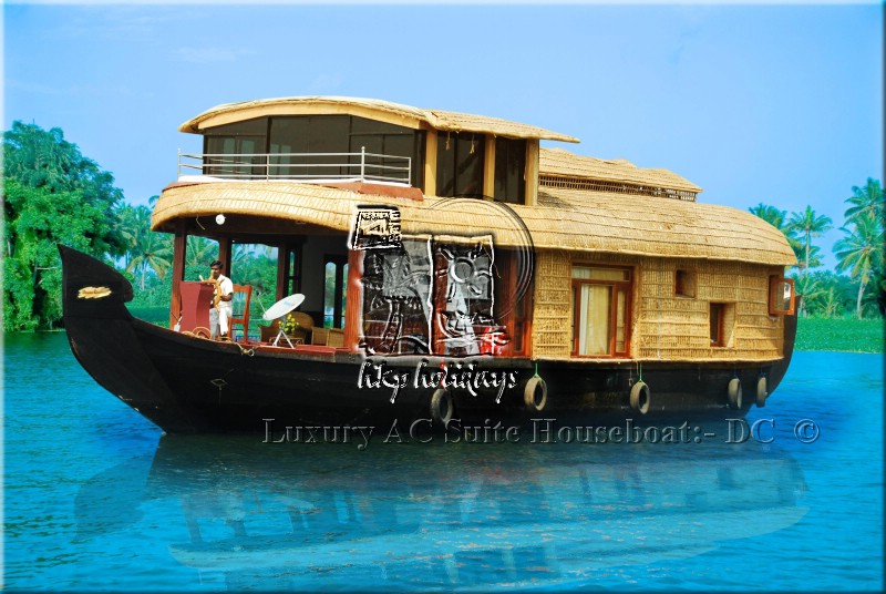 Luxury Houseboat In Alleppey Luxury Honeymoon Suite Houseboat
