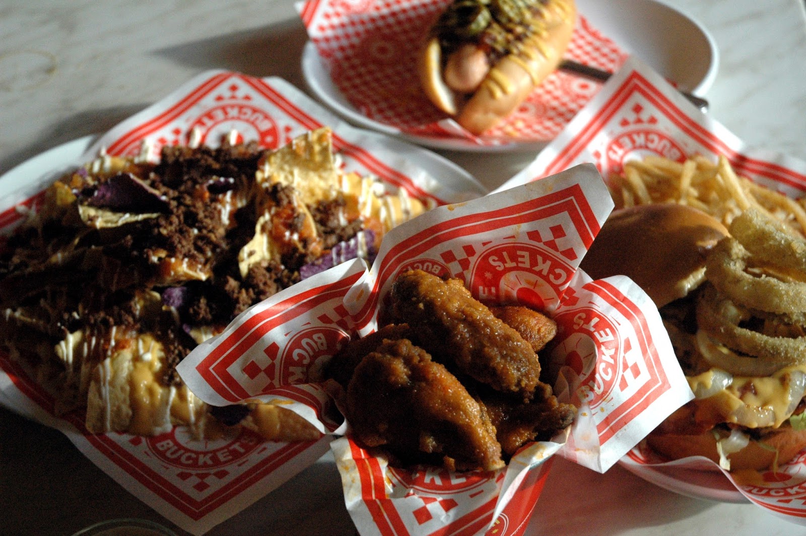 DUDE FOR FOOD The Grove Food Crawl Wings, Shakes, Burgers, Mocktails