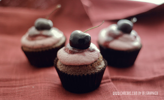 cherry coke cupcakes