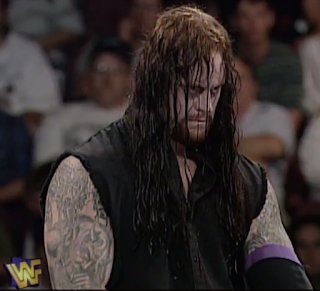 WWF / WWE - IN YOUR HOUSE 9: International Incident - The Undertaker prepares for battle against Goldust