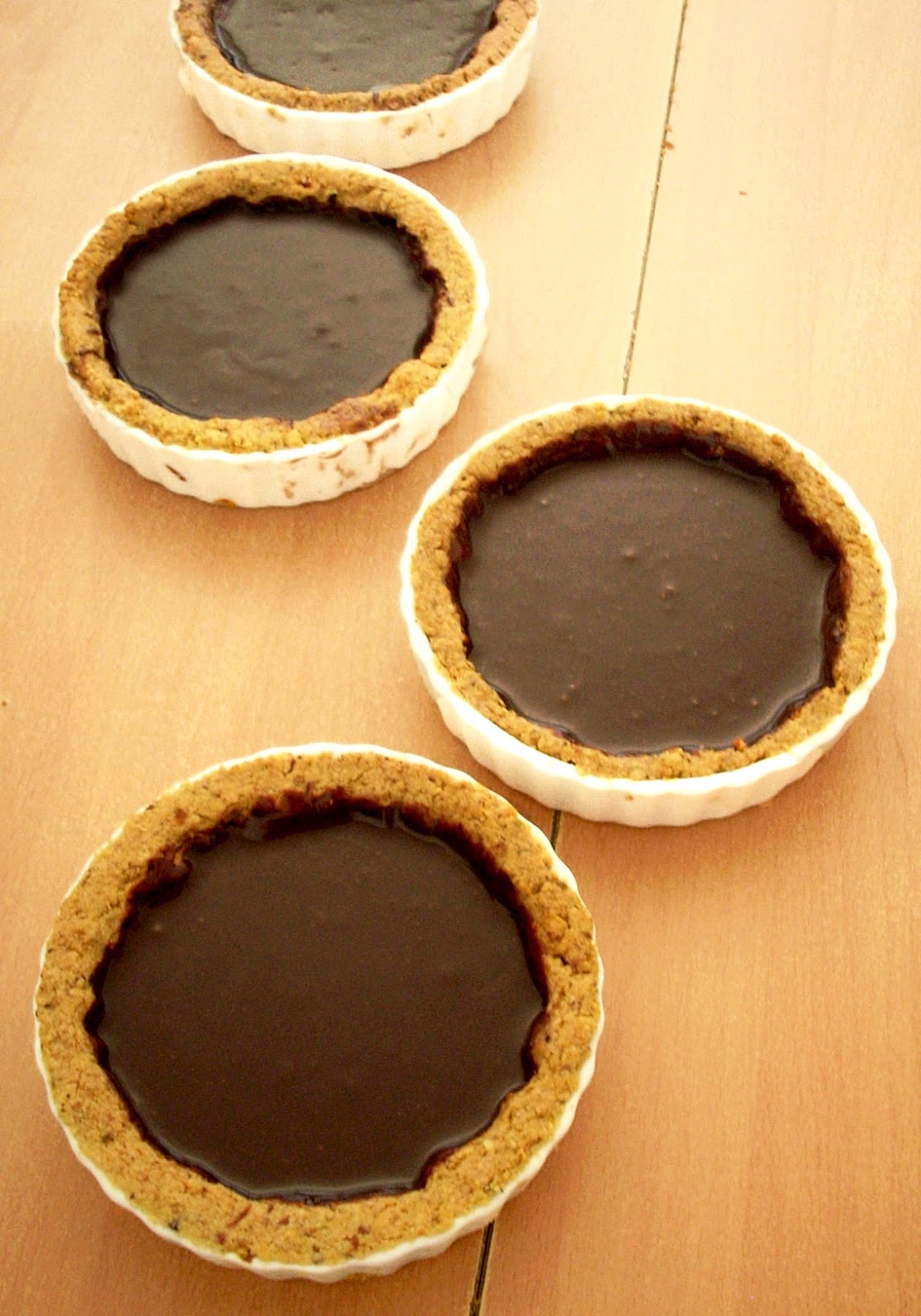 Tartelettes Fondantes Pistache / Nutella La Femme à Tête de Chou