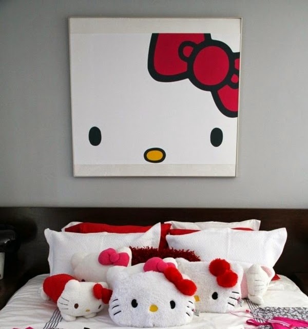 Dormitorio de Hello Kitty - Ideas para decorar dormitorios