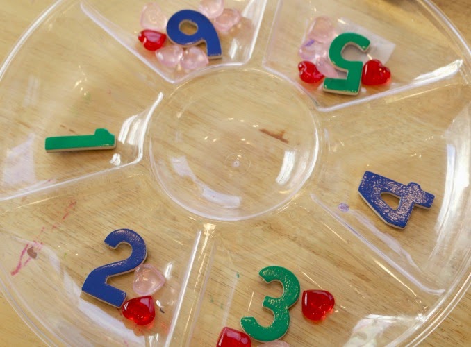 preschool play dough math activity