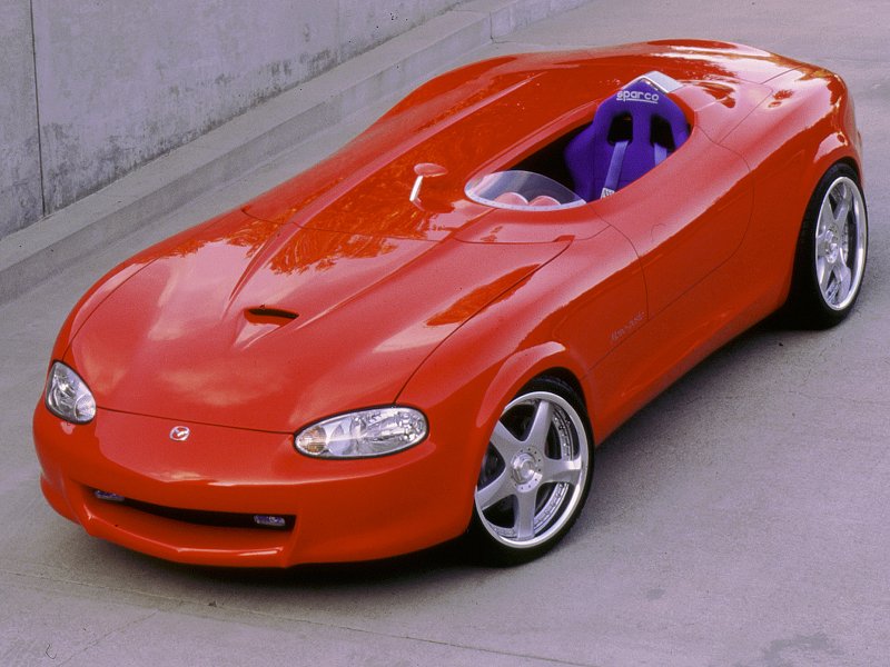 Mazda Miata Mono Posto Concept, 日本車, スポーツカー, オープンカー, マツダ, NA, pierwsza generacja