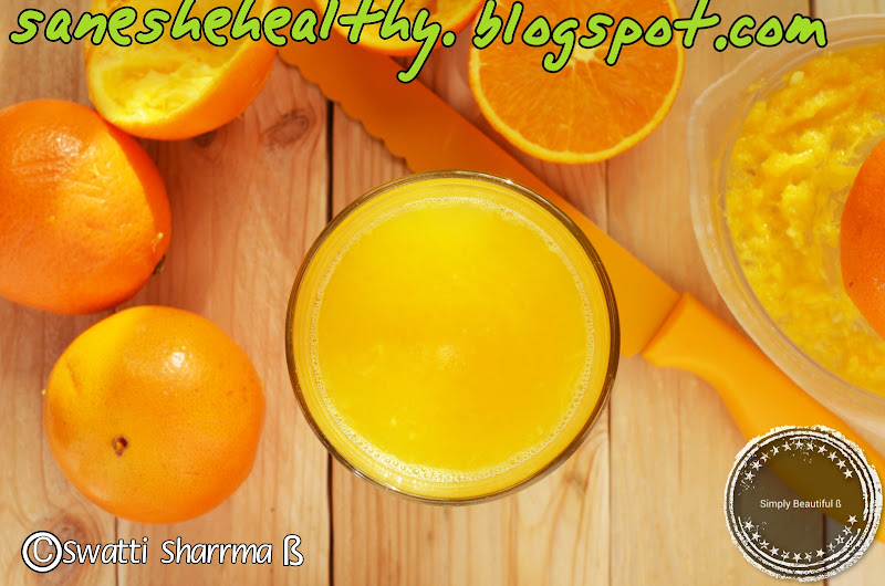 Orange has antioxidant properties.