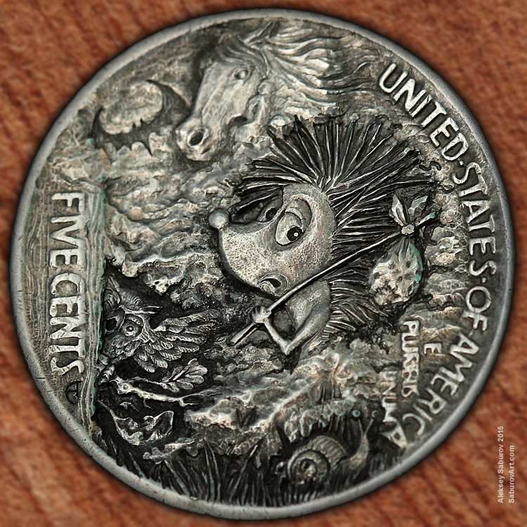 05-Hedgehog-in-the-Fog-Aleksey-Saburov-Detailed-Carvings-on-Hobo-Nickel-Coins-www-designstack-co