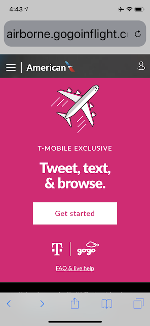 How Well Does TMobile Inflight internet and Texting Work?