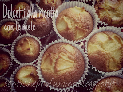 Dolcetti alla ricotta e mele (ricetta leggera senza glutine e grassi) Dolcetti alla ricotta e mele (ricetta leggera senza glutine e grassi)