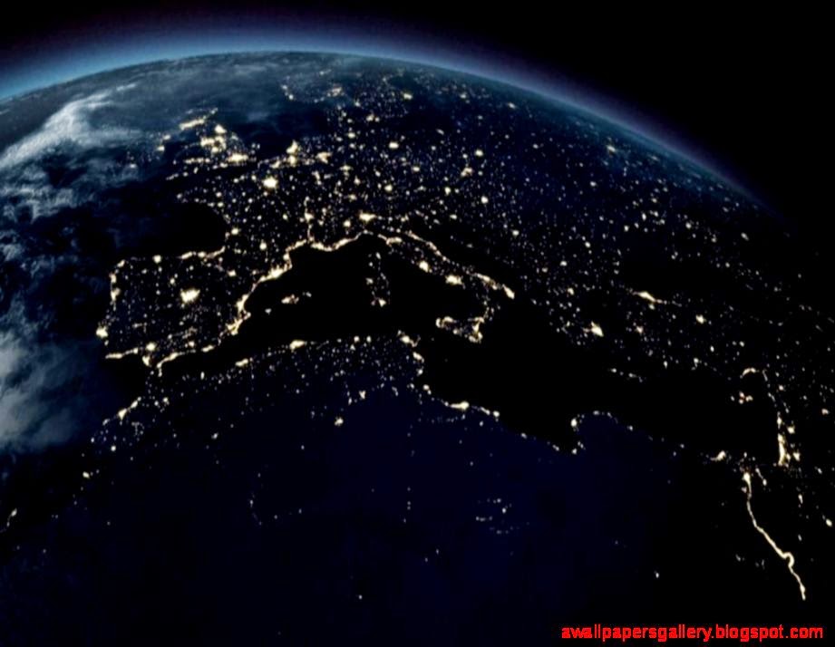earth at night from space hd wallpapers 1024x768 resolution
