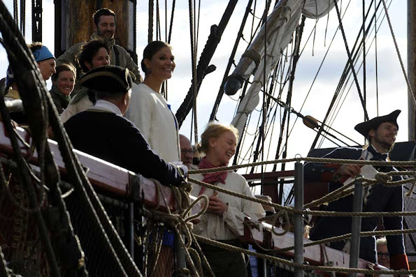 Crown Princess Victoria inaugurated the 'Södra hamnplanen' dock