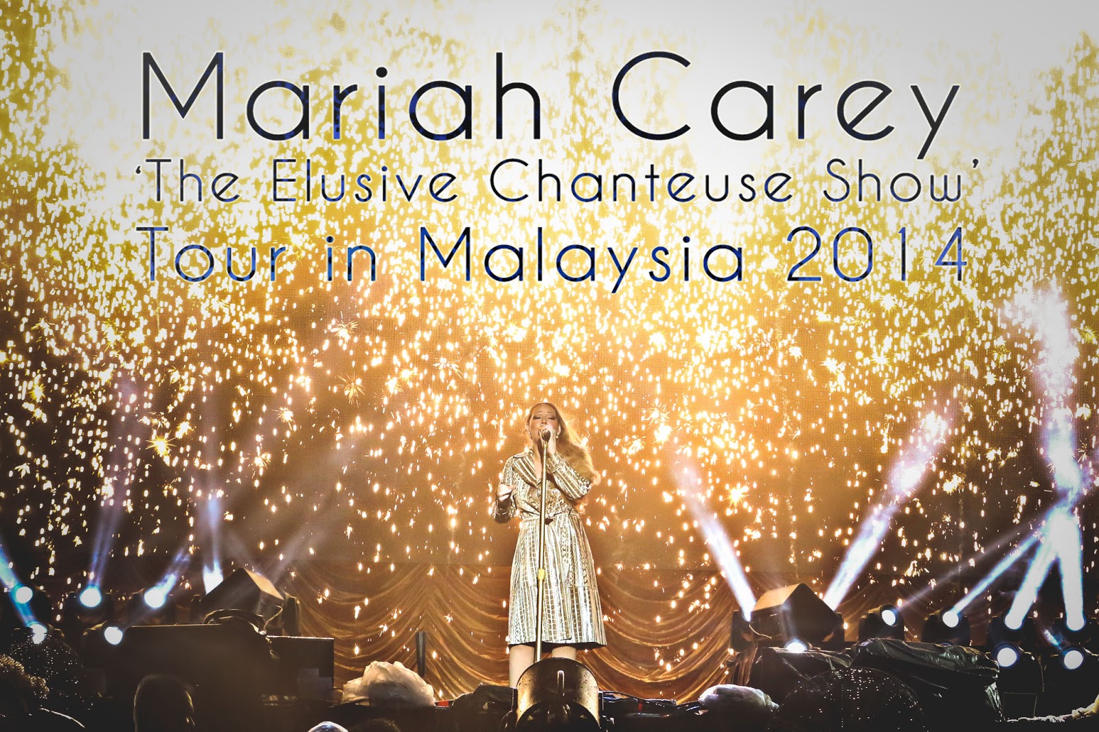 [Photo] Mariah Carey ‘The Elusive Chanteuse Show’ Tour in Malaysia 2014 #MariahCarey