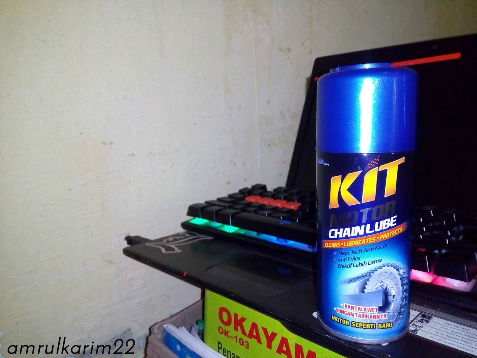 Cara Menggunakan Kit Motor Chain Lube