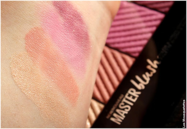 Swatch Master Blush Color&Highlighting Kit - Maybelline New York - Blog beauté