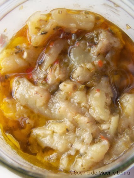 Berenjenas en Escabeche - Cocina de Muerte Lenta