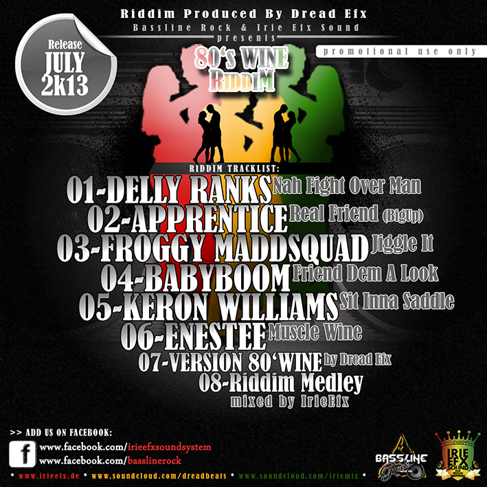IrieEfxSound. The Rising Sound From Di North !!! 80's Wine Riddim