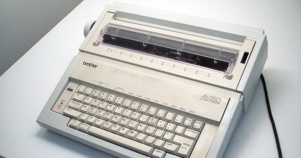 Electric Innards Brother AX250 Electronic Typewriter