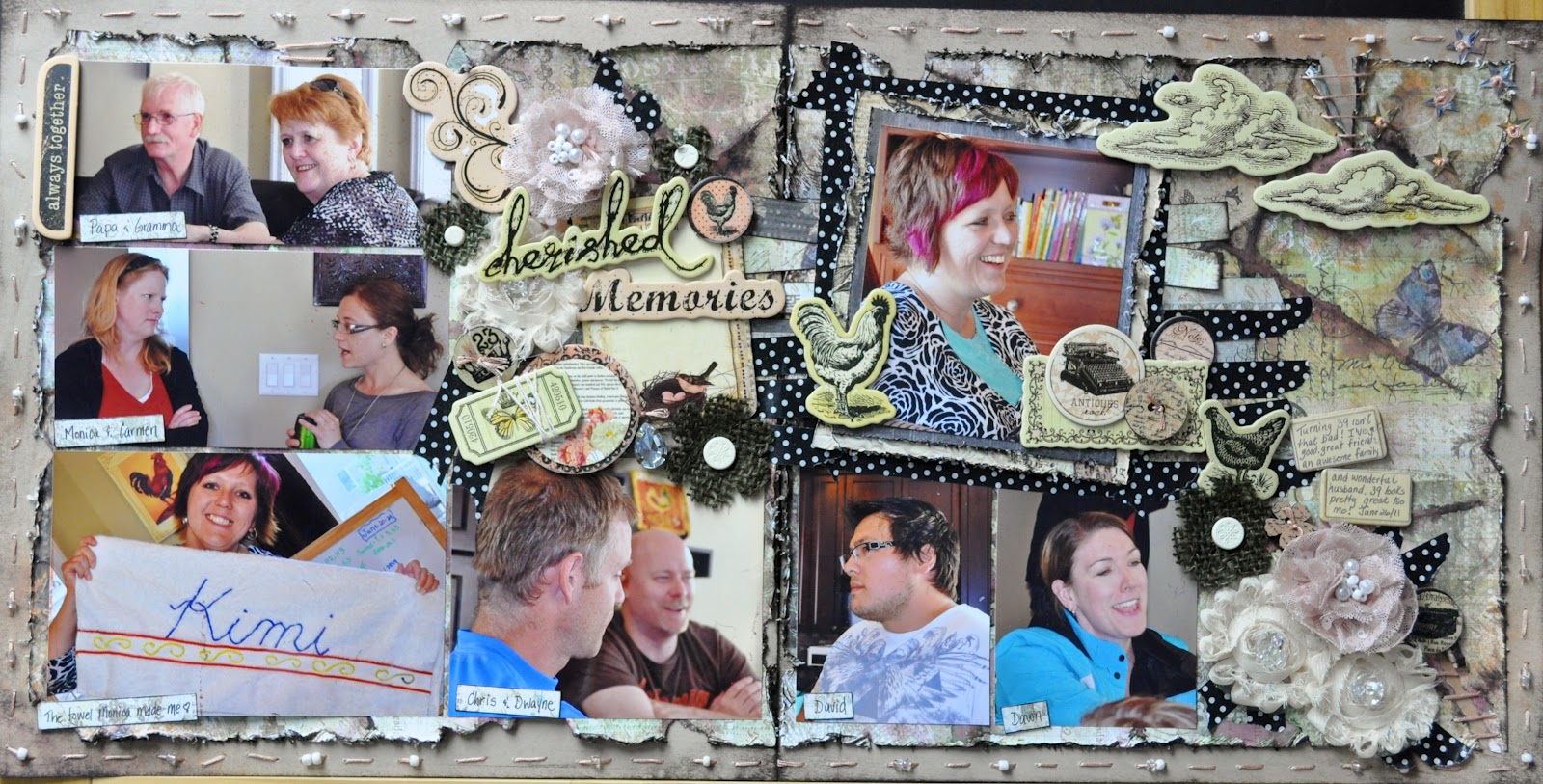 kimisscraptherapy: Cherished Memories