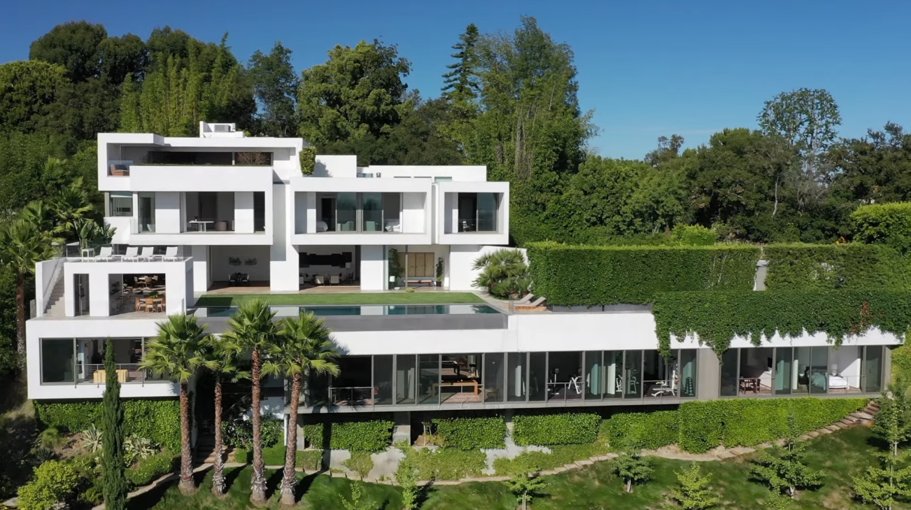 Luxury Mansion Interior Design Tour vs. Iconic Architectural Statement by Mark Rios FAIA | Bel-Air