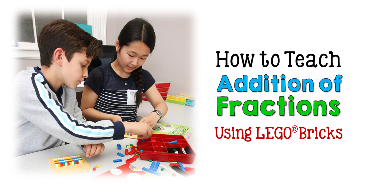 Corkboard Connections: How to Teach Addition of Fractions Using LEGO Bricks