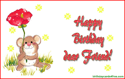 birthday friend dear happy wishes funny friends cards greetings animated marathi card quotes loved belated copy