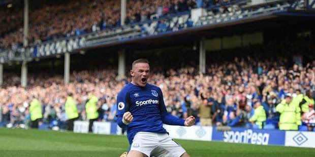 Kembali Ke Everton, Rooney Cetak Gol Perdana