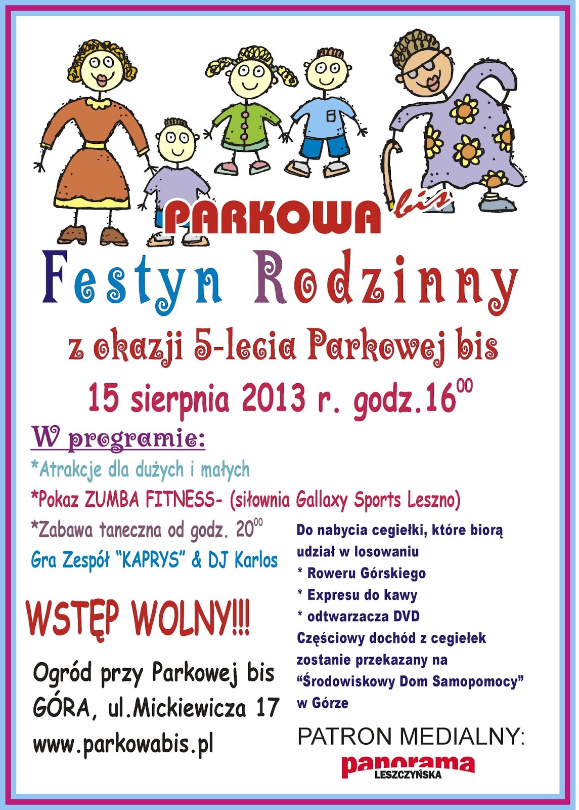 Napisz Zaproszenie Dla Wybranej Osoby Na Szkolny Piknik Rodzinny Mazulewicz Show II: Zaproszenie na festyn