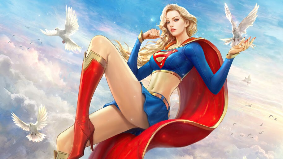 Supergirl, DC, Superhero, 4K, #6.1999