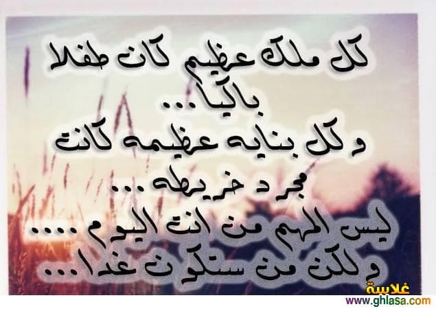 بوستات فيس بوك جديدة حكمة لا يهم ما انت عليه اليوم