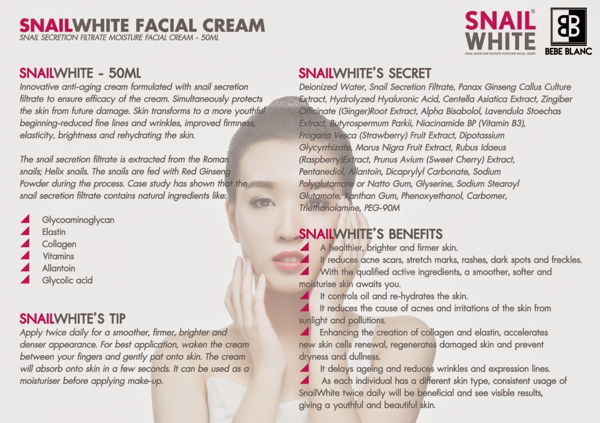 LittleViolet Beauty Snail White Cream Review