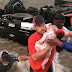 Hombre rescata a una bebé de un arroyo durante un devastador tornado
