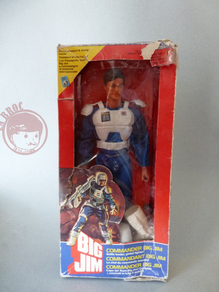 Ancien BIG JIM poupée MATTEL COMMANDO GLOBAL COMMANDANT 9269