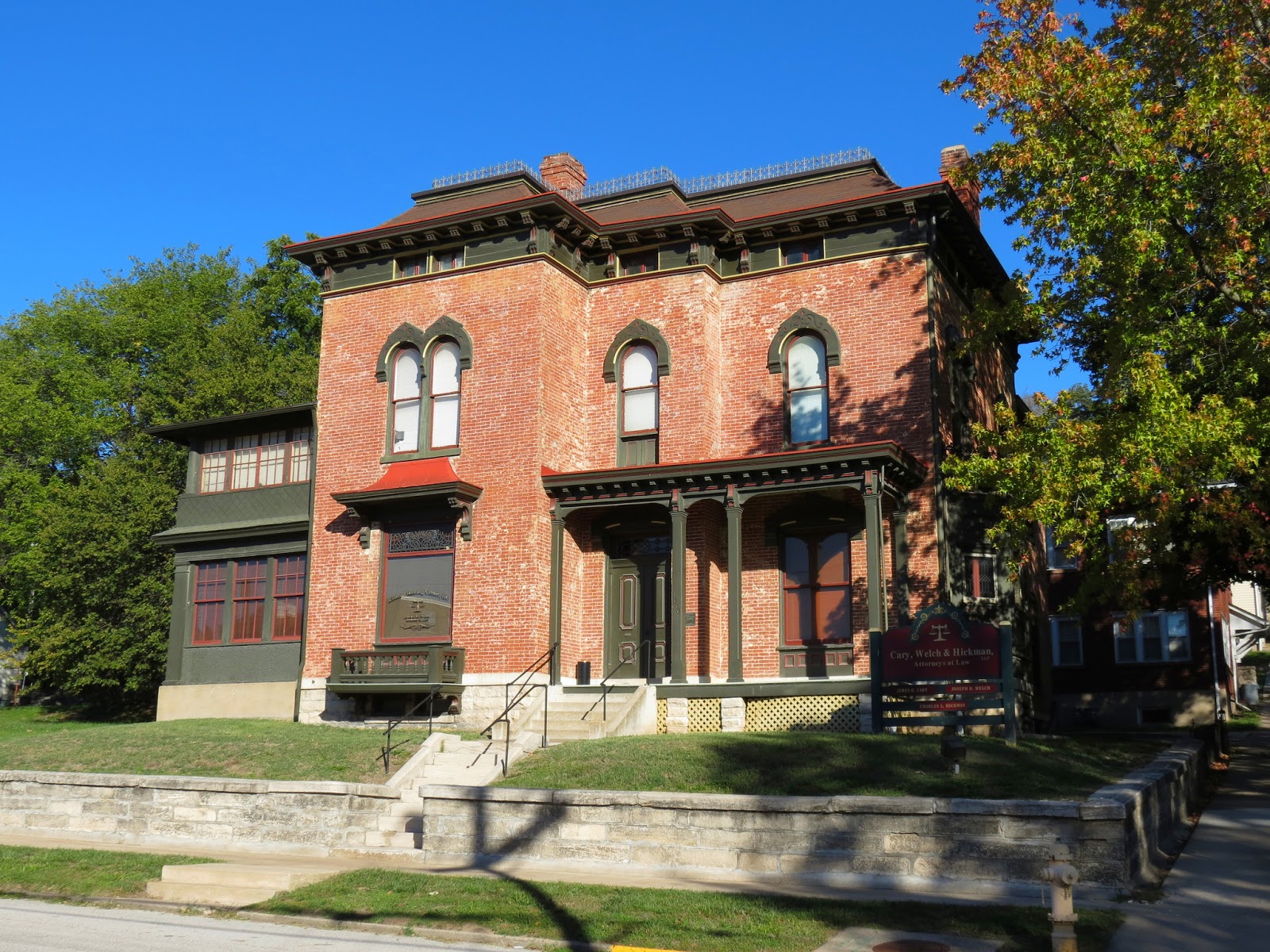 The Picturesque Style Italianate Architecture The William Ebert House