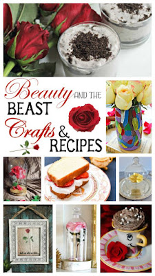 Crafts and Recipes from Disney's "Beauty and the Beast" #MovieMonday .