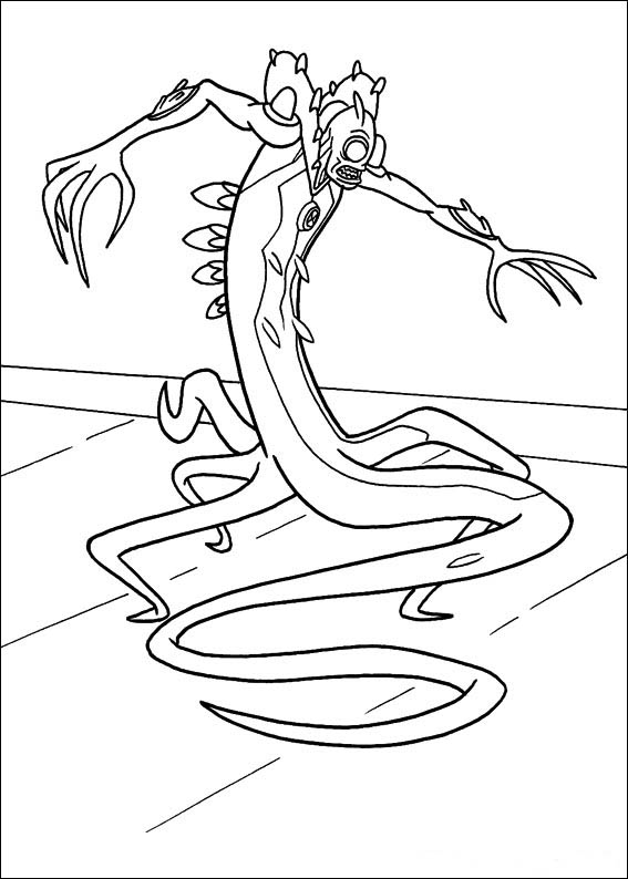 Ben 10 Coloring Pages