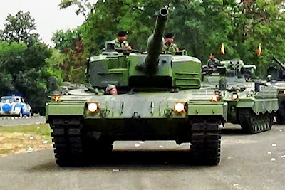 MBT Leopard 2A4 TNI-AD. Prokimal Online Kotabumi Lampung Utara