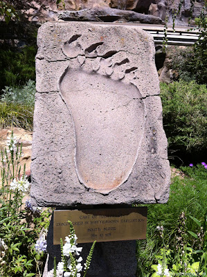 Abominable Snowman Footprint Disneyland Matterhorn