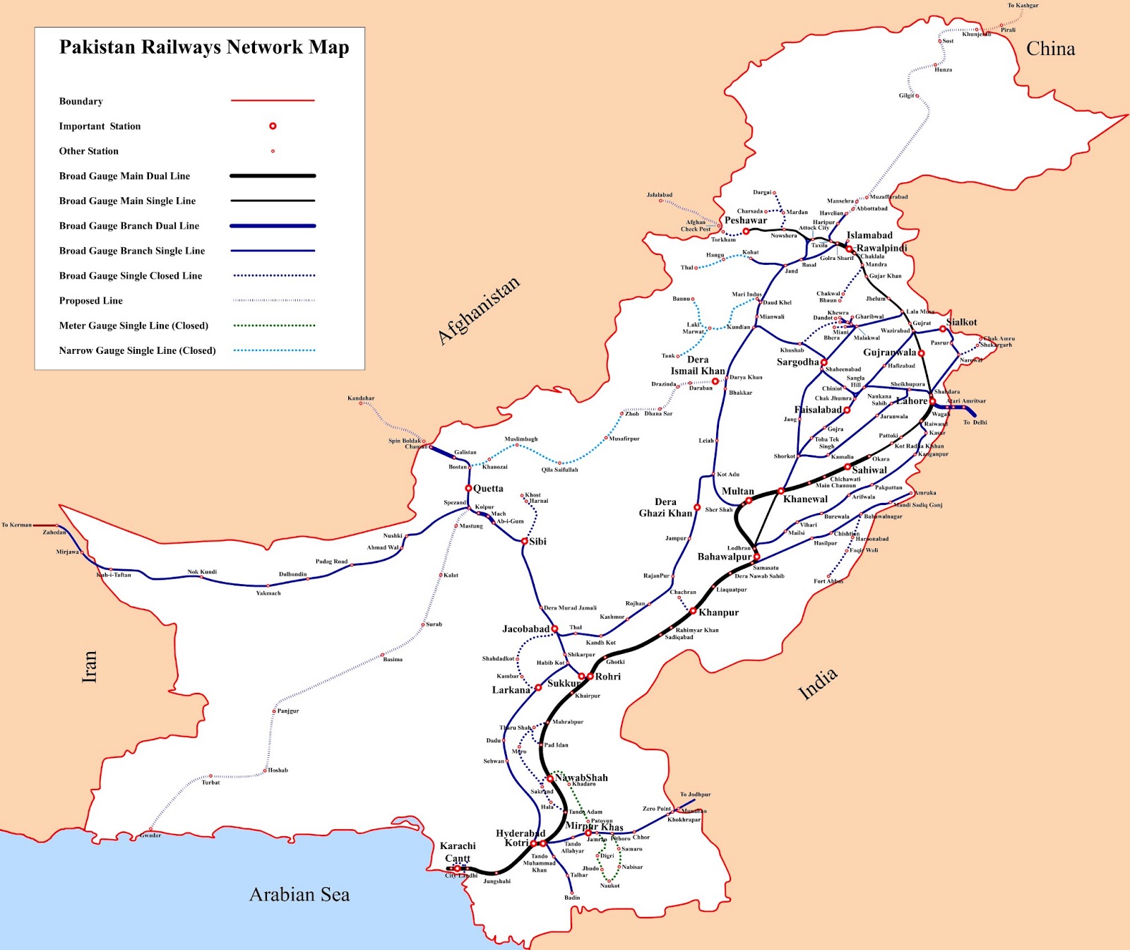For Free Railway track in pakistan TR
