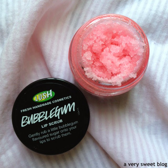 LUSH Bubblegum Lip Scrub Product Review A Very Sweet Blog