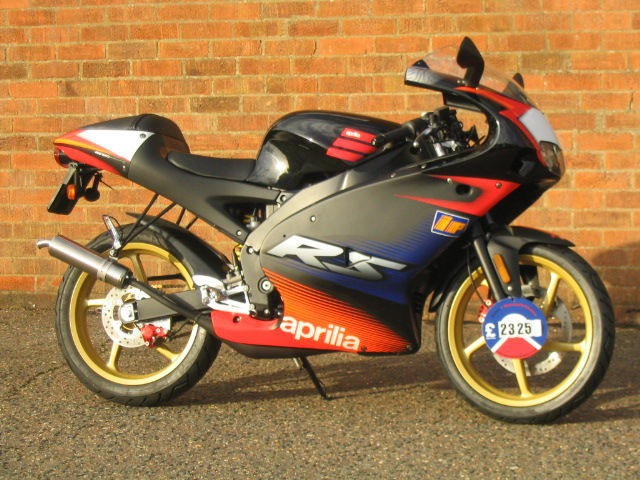 aprilia 50cc bike