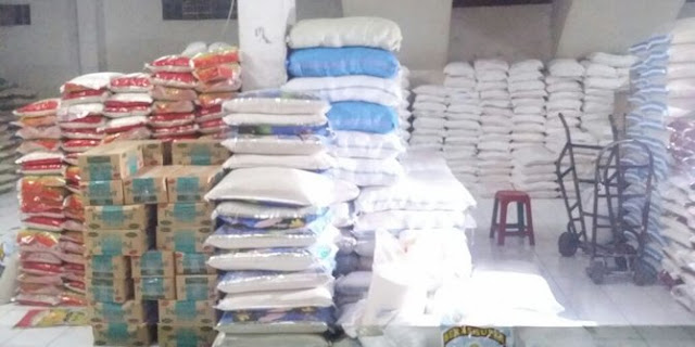 Polisi gerebek agen beras curang di Denpasar Timur