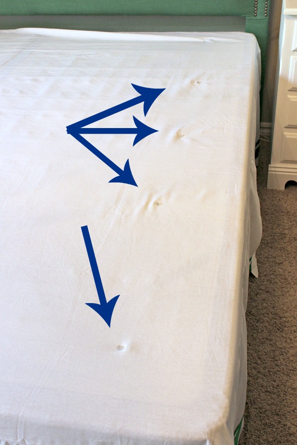 how to keep a bedskirt in place
