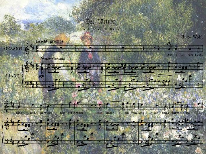 Creative solfege Креативное сольфеджио Hugo Wolf / Гуго Вольф,Mörike