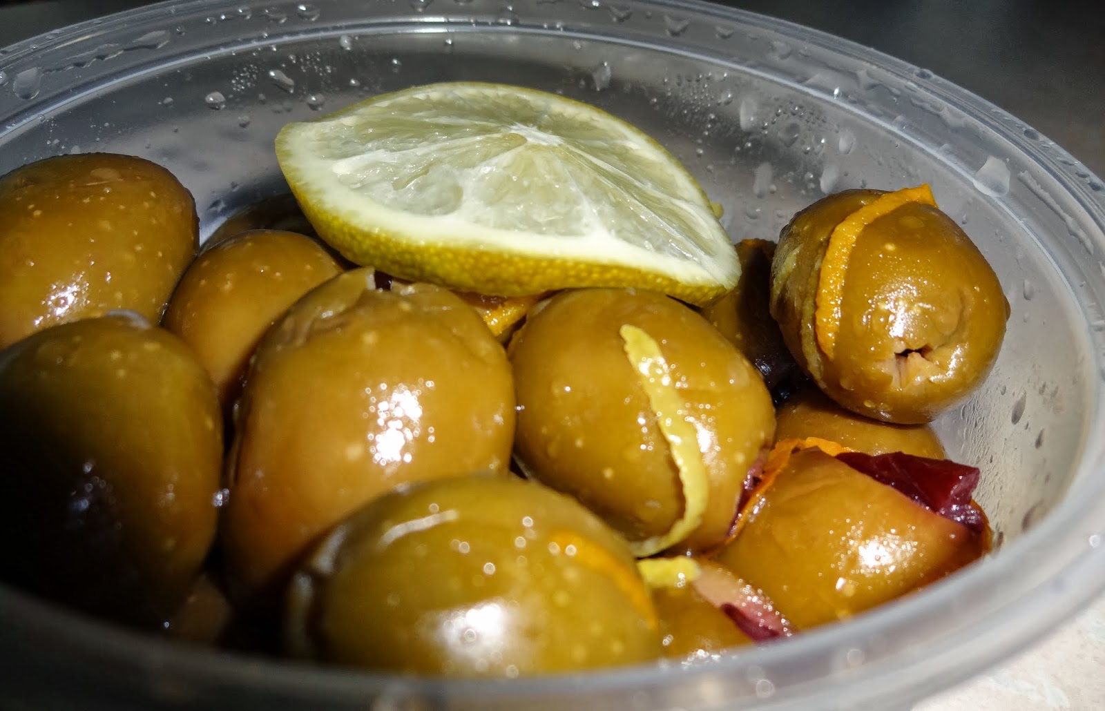 Eat Boise Green Olives Stuffed with Cranberries