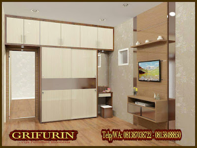 Harga furniture Lemari set Minimalis